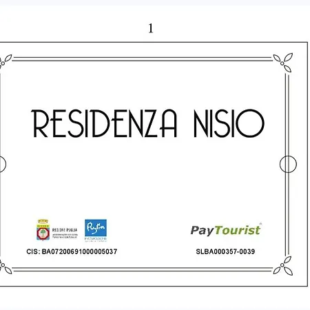 Holiday home Residenza Nisio *